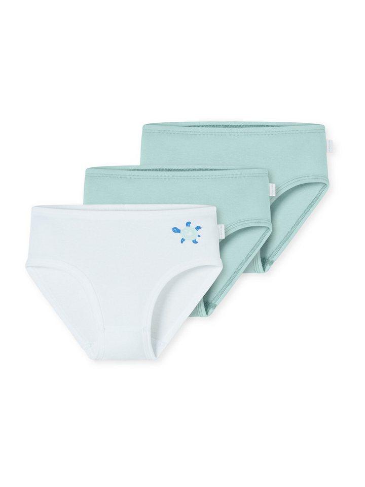 Schiesser Slip Fine Rib (3-St) Panty unter-hose unter-wäsche von Schiesser