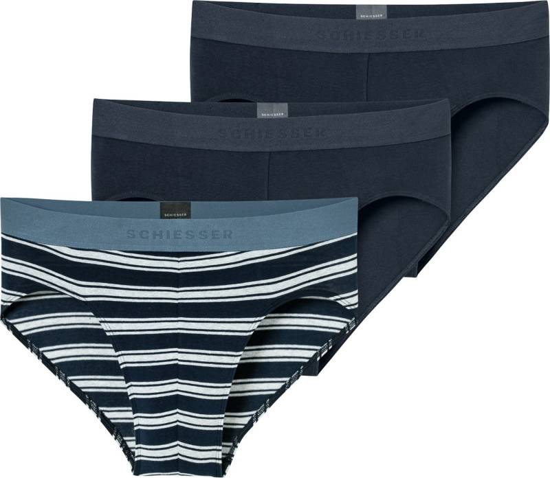 Schiesser Slip Herren-Slip 3er-Pack Single-Jersey Uni von Schiesser