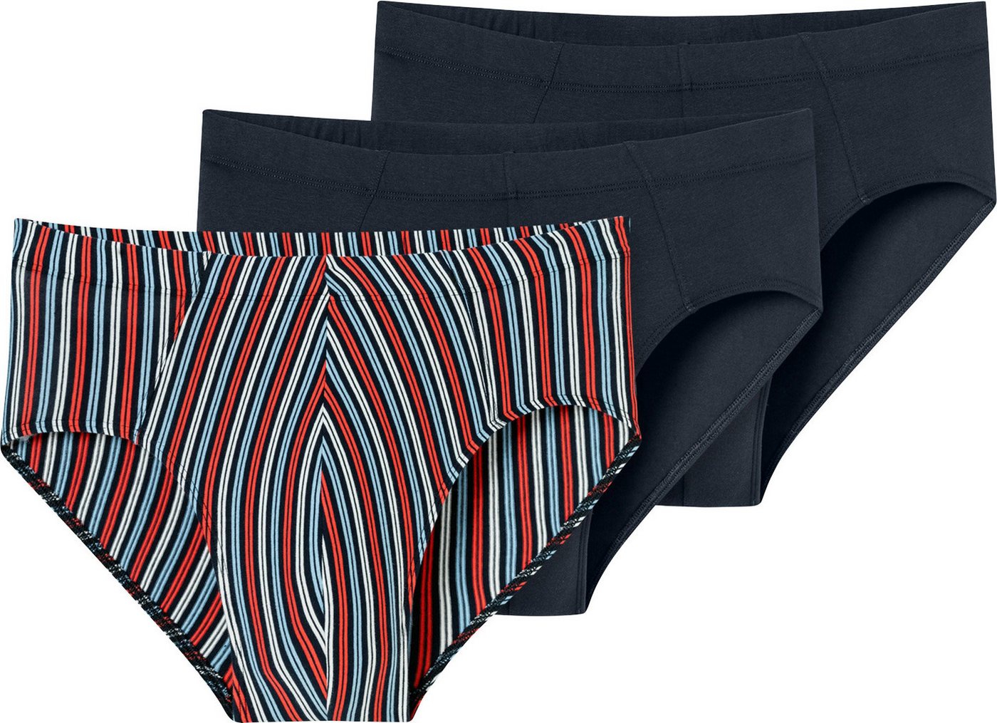 Schiesser Slip Herren-Slip 3er-Pack Single-Jersey Uni von Schiesser