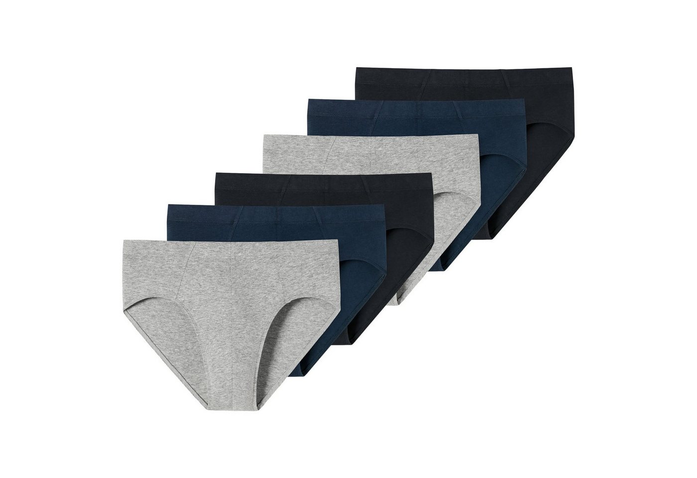 Schiesser Slip Herren Slip 6er Pack Baumwolle (Packung, 6er Pack) von Schiesser