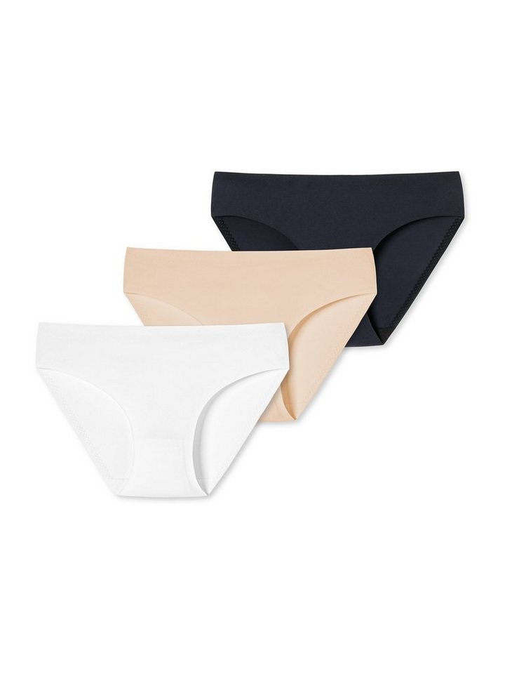 Schiesser Slip Invisible Soft (3-St) unterhose unterwäsche basic von Schiesser