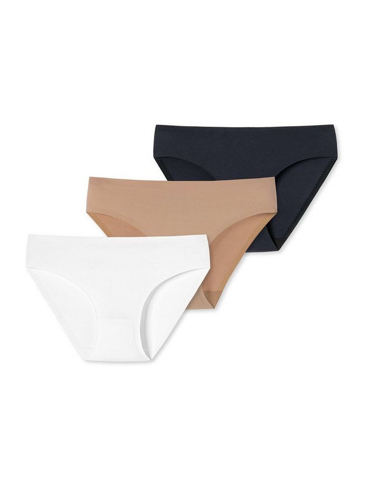 Schiesser Slip Invisible Soft (3-St) unterhose unterwäsche basic von Schiesser