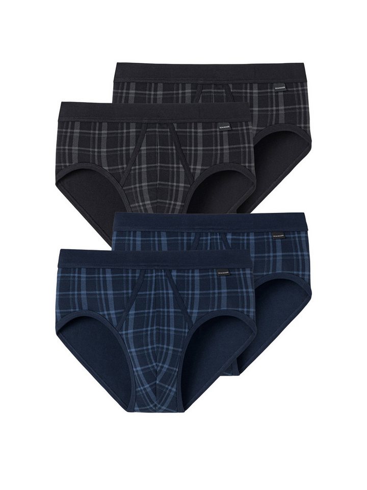 Schiesser Slip Original Classics (4-St) unterhose unterwäsche basic von Schiesser