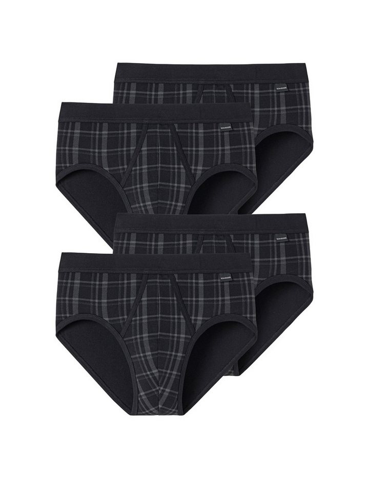 Schiesser Slip Original Classics (4-St) unterhose unterwäsche basic von Schiesser