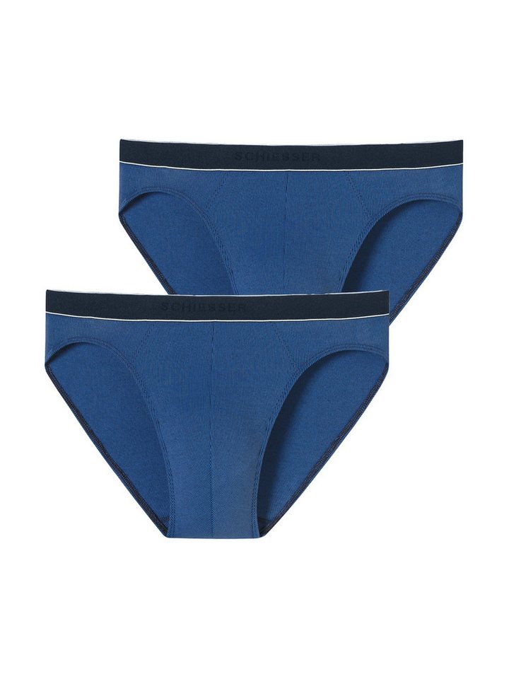 Schiesser Slip Rio - Duality Function (2-St) unterhose unterwäsche basic von Schiesser