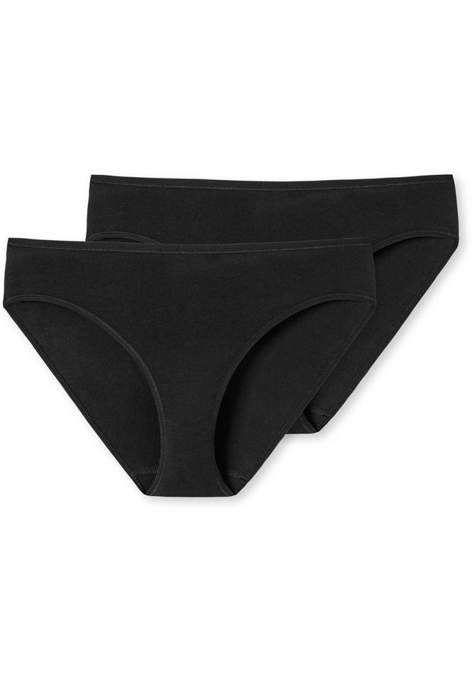 Schiesser Slip Schiesser diverse Damen Slips und Shorts (2-St) unterhose unterwäsche basic von Schiesser