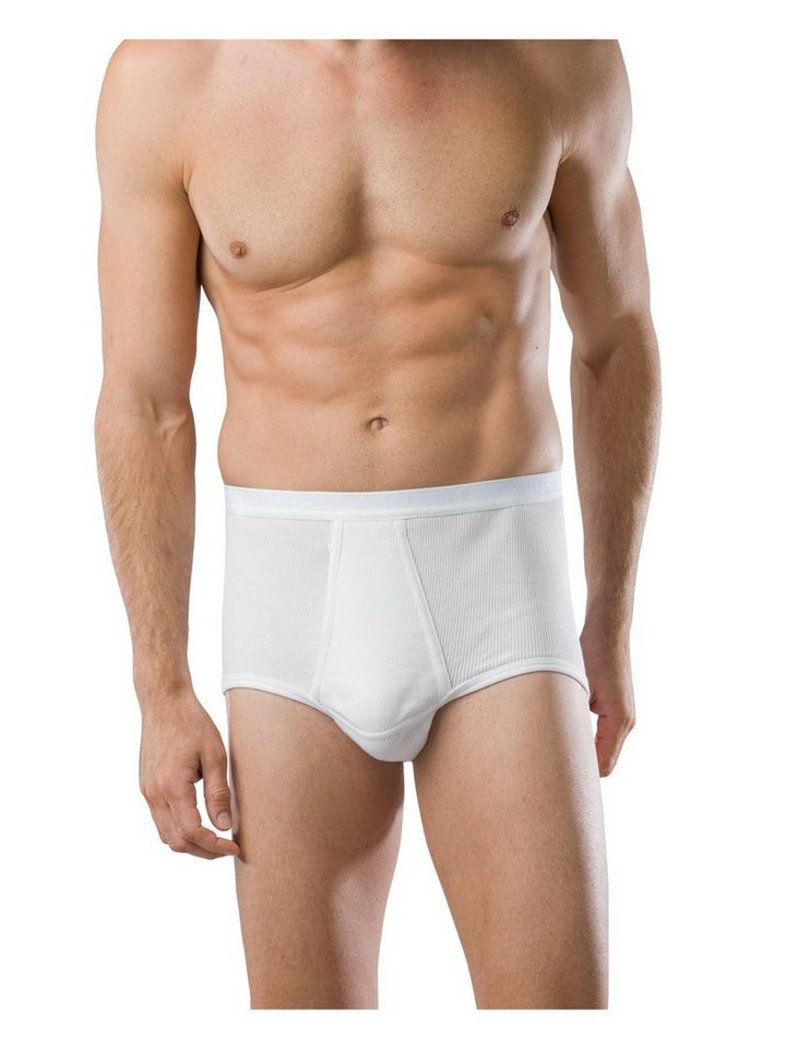 Schiesser Slip Slip 3er Pack Classic Brief Doppelripp (Packung, 3er Pack) von Schiesser