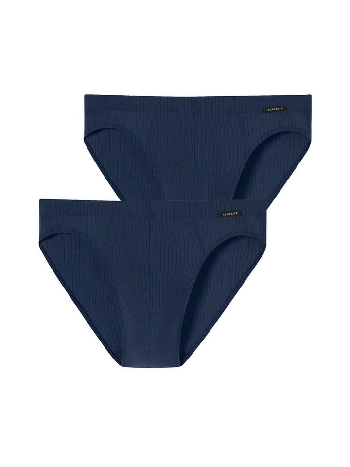 Schiesser Slip Supermini - Pure Micro (2-St) unterhose unterwäsche basic von Schiesser