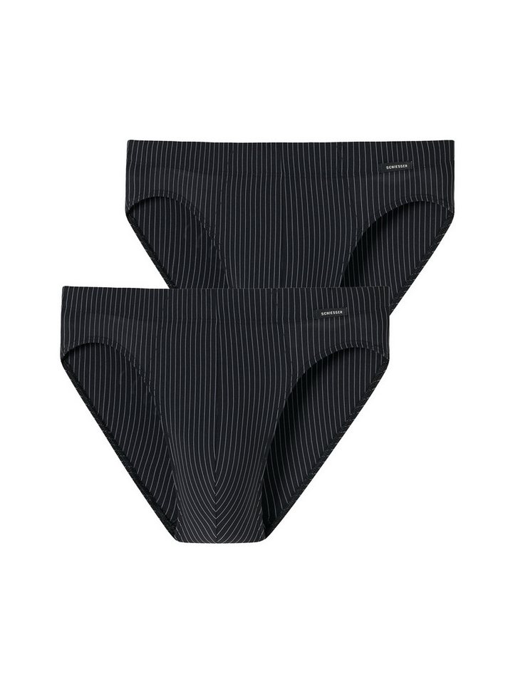 Schiesser Slip Supermini - Pure Micro (2-St) unterhose unterwäsche basic von Schiesser