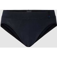 Schiesser Slip mit Steppnähten in Black, Größe XXL von Schiesser