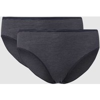 Schiesser Slip mit Streifenmuster im 2er-Pack in Dunkelblau, Größe 42 Schiesser Slip mit Streifenmuster im 2er-Pack in Dunkelblau, Größe 42 von Schiesser