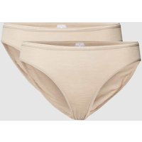 Schiesser Slip mit Streifenmuster im 2er-Pack in Sand, Größe 36 Schiesser Slip mit Streifenmuster im 2er-Pack in Sand, Größe 36 von Schiesser