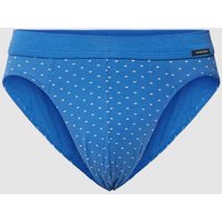 Schiesser Slip mit elastischem Bund Modell 'Fashion Dayware Rio-Slip' in Bleu, Größe S von Schiesser