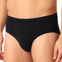 Schiesser Herren Minislip schwarz Baumwolle & Mix Gemustert von Schiesser