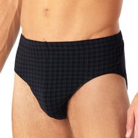 Schiesser Herren Minislip schwarz Baumwolle & Mix Gemustert von Schiesser