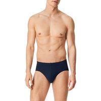 Schiesser Herren Slips blau Baumwolle & Mix unifarben von Schiesser