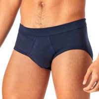 Schiesser Herren Unterwäsche blau Reine Baumwolle von Schiesser