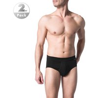 Schiesser Herren Sportslip schwarz Baumwolle & Mix unifarben von Schiesser