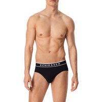 Schiesser Herren Rio-Slip schwarz Baumwolle & Mix unifarben von Schiesser