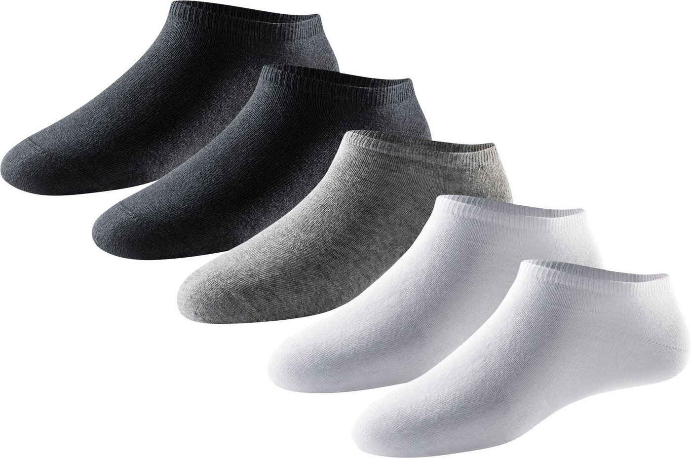 Schiesser Sneakersocken Damen-Sneaker-Socken 5 Paar Uni: 5 Paar Schiesser Sneakersocken Damen-Sneaker-Socken 5 Paar Uni: 5 Paar von Schiesser