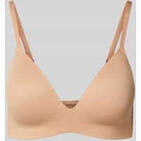 Schiesser Soft-BH mit verstellbaren Trägern in Beige, Größe 80C von Schiesser