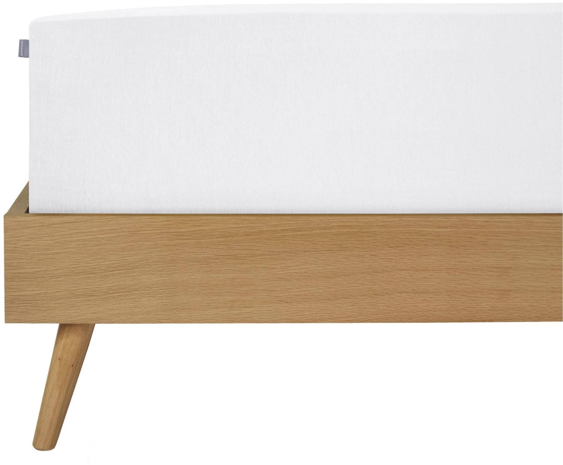 Schiesser Spannbettlaken "Finni aus wärmender Baumwolle" für Matratzen bis zu 18 cm Höhe, Made in Green von Schiesser