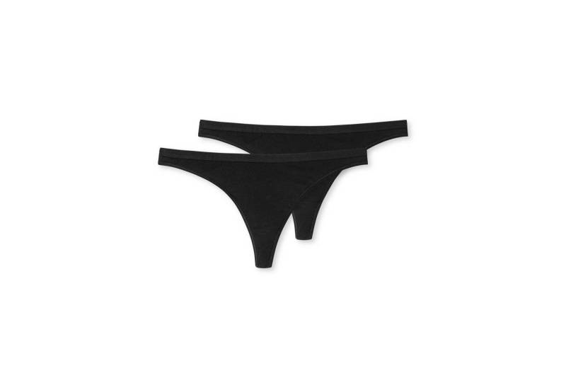 Schiesser String Damen String 2er Pack Baumwolle (Packung, 2er Pack) von Schiesser
