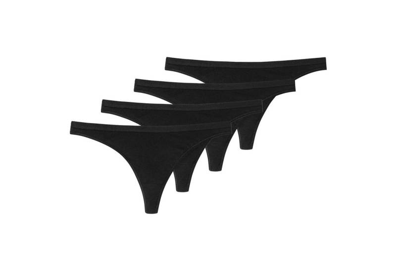 Schiesser String Damen String 4er Pack Baumwolle (Packung, 4er Pack) von Schiesser