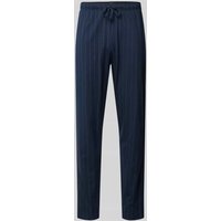 Schiesser Sweatpants mit Eingrifftaschen in Dunkelblau, Größe 50 von Schiesser