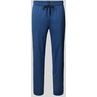 Schiesser Sweatpants mit Eingrifftaschen in Royal, Größe 50 von Schiesser