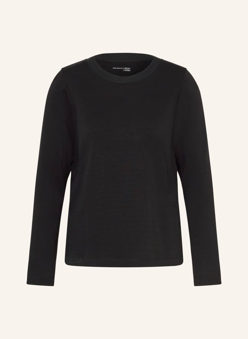 Schiesser Sweatshirt schwarz von Schiesser