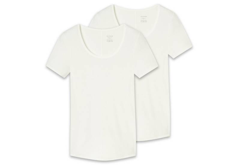 Schiesser T-Shirt Damen Unterhemd 2er Pack Viskose (Packung, 2er Pack) von Schiesser
