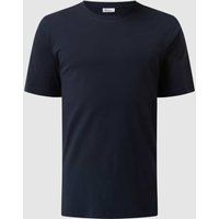 Schiesser T-Shirt mit Rundhalsausschnitt Modell 'Hannes' in Dunkelblau, Größe S von Schiesser