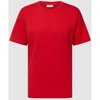 Schiesser T-Shirt mit Rundhalsausschnitt Modell 'Hannes' in Rot, Größe XXL von Schiesser
