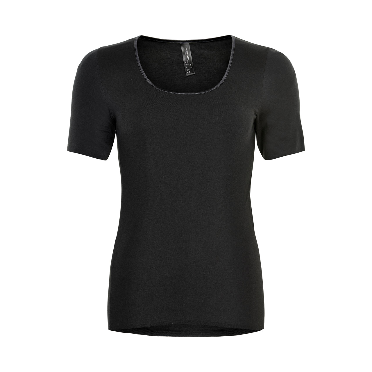 Schiesser T-shirt, Farbe: Schwarz, Größe: 36, Damen von Schiesser