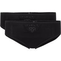Schiesser Tai Panty im 2er-Pack in Black, Größe 48 von Schiesser