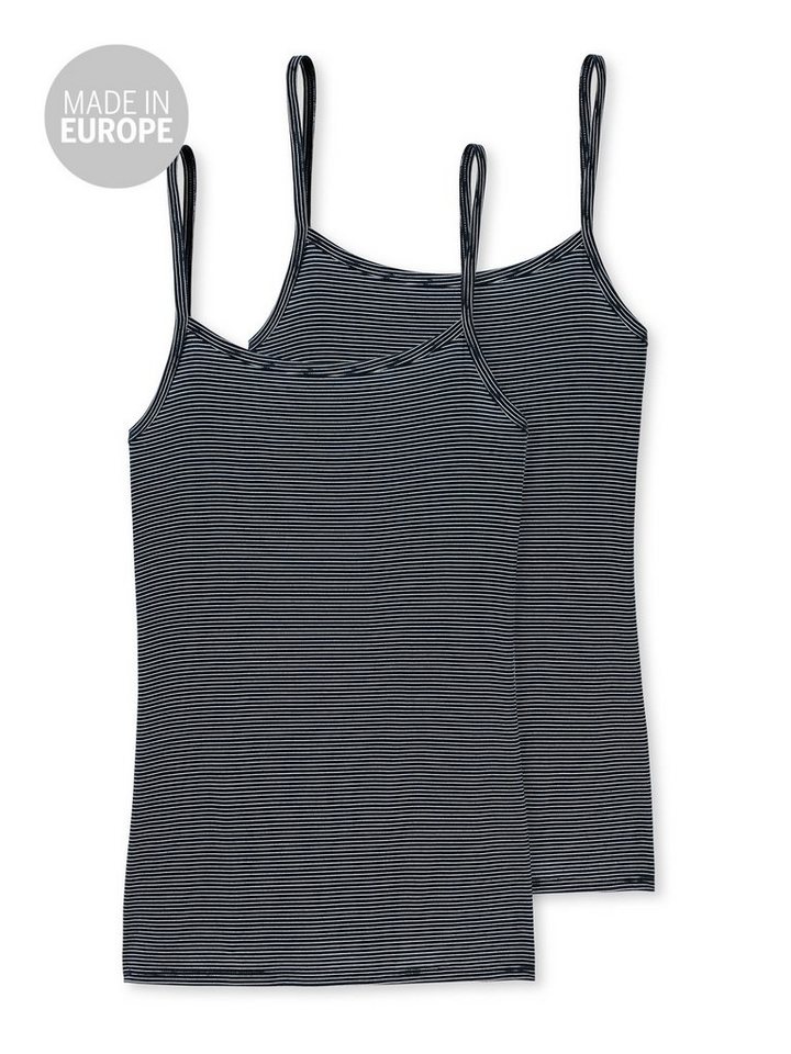 Schiesser Tanktop Schiesser diverse Damen Shirts (2-tlg) von Schiesser