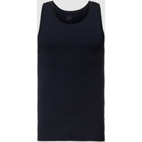 Schiesser Tanktop mit geripptem Rundhalsausschnitt Modell '1 BLACK' in Black, Größe M von Schiesser