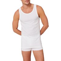 Schiesser Herren Unterhemd weiß Baumwolle & Mix unifarben von Schiesser