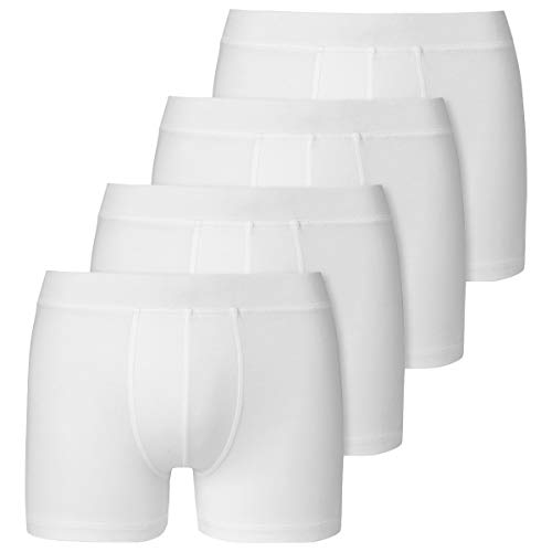 Schiesser - Teens Boys - 95/5 Shorts/Pants - 173535-4er Spar-Pack (140 Weiß) von Schiesser