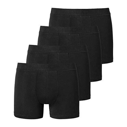 Schiesser - Teens Boys - 95/5 Shorts/Pants - 173535-4er Spar-Pack (152 Schwarz) von Schiesser