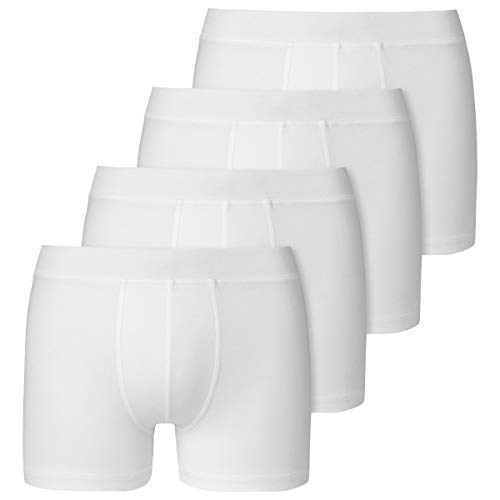 Schiesser - Teens Boys - 95/5 Shorts/Pants - 173535-4er Spar-Pack (164 Weiß) von Schiesser