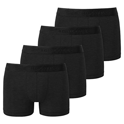 Schiesser - Teens Boys - Personal Fit - Shorts/Pants - 168459-4er Spar-Pack (140 Schwarz) von Schiesser