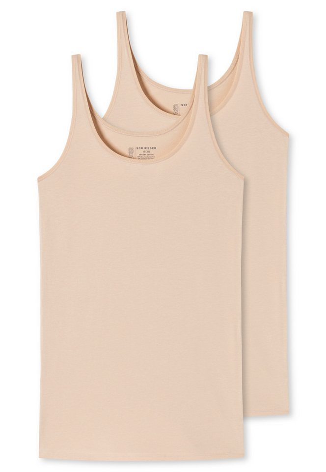 Schiesser Unterhemd "95/5" (2er-Pack) mit elastischer Single-Jersey-Qualität von Schiesser