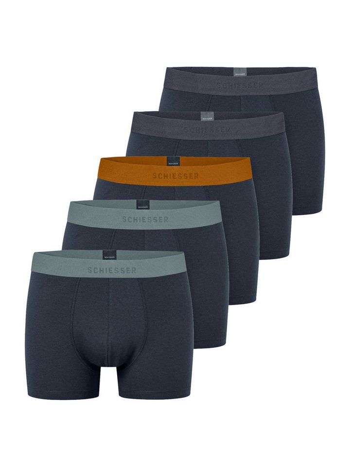 Schiesser Trunk 955 Pack Sets (5-St) Unterhose, Unterwäsche, Boxer Trunk von Schiesser