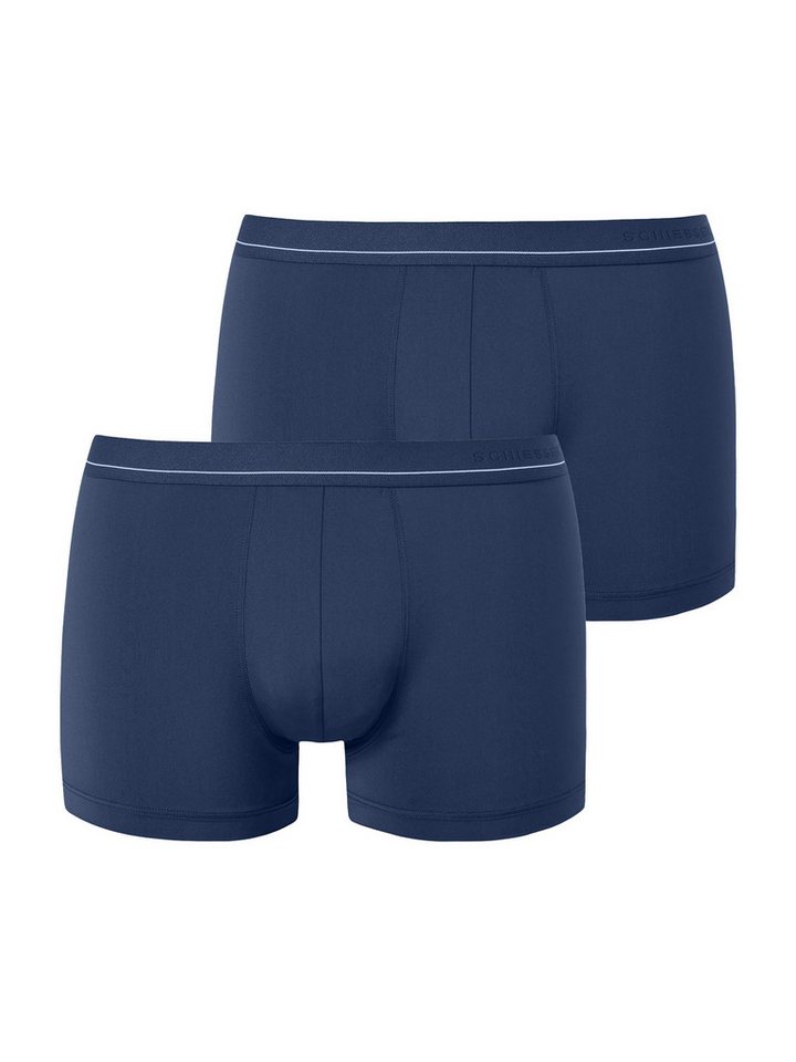 Schiesser Trunk Shorts - Pure Micro (2-St) unterhose männer boxershort von Schiesser