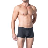 Schiesser Herren Shorts schwarz Viskose/Modal Gestreift von Schiesser