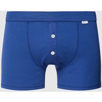 Schiesser Trunks mit Label-Detail Modell 'REVIVAL' in Royal, Größe XL von Schiesser
