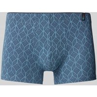 Schiesser Boxershorts mit Label-Detail in Dunkelblau, Größe XXL von Schiesser