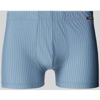 Schiesser Trunks mit elastischem Bund in Dunkelblau, Größe XXL von Schiesser